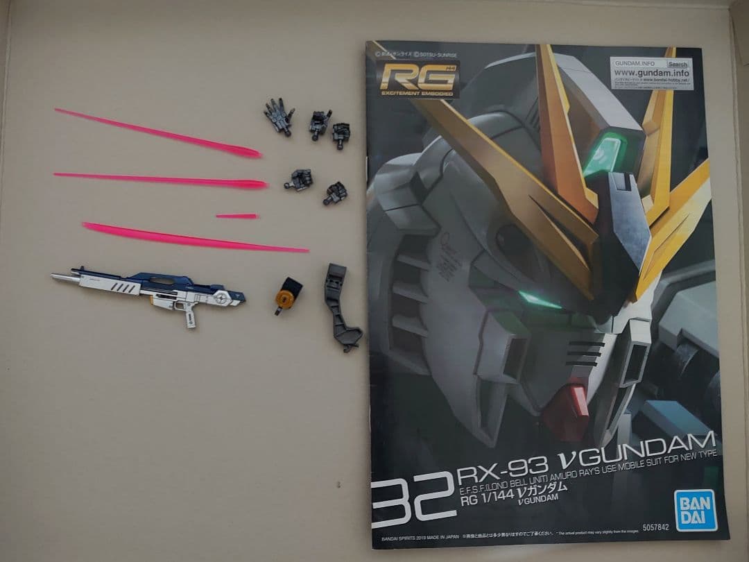 RGvガンダム！メタリック全塗装完成品！