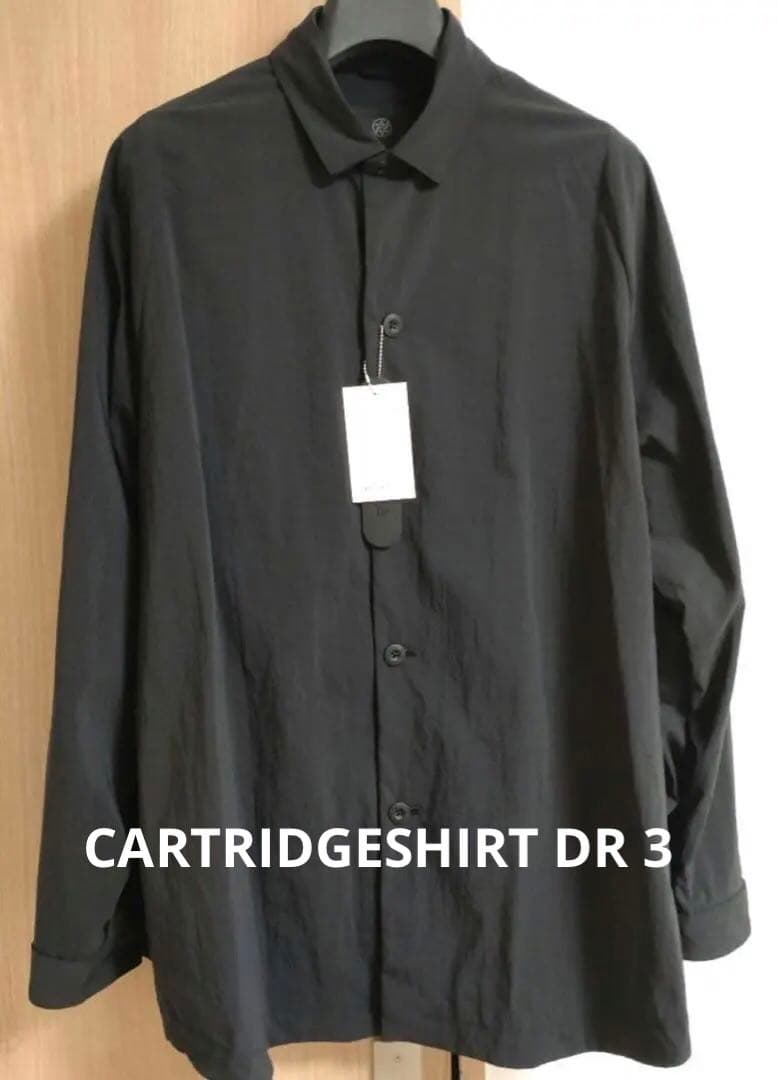 meow様　テアトラ/カートリッジ　CARTRIDGESHIRT DR 黒L TEATORA - 【美品】 TEATORA / テアトラ | CARTRIDGE SHIRT DD