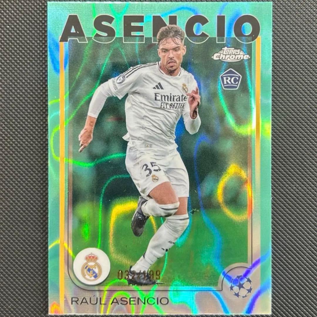 世界199枚限定！ラウール・アセンシオ ルーキー RC レアル・マドリード