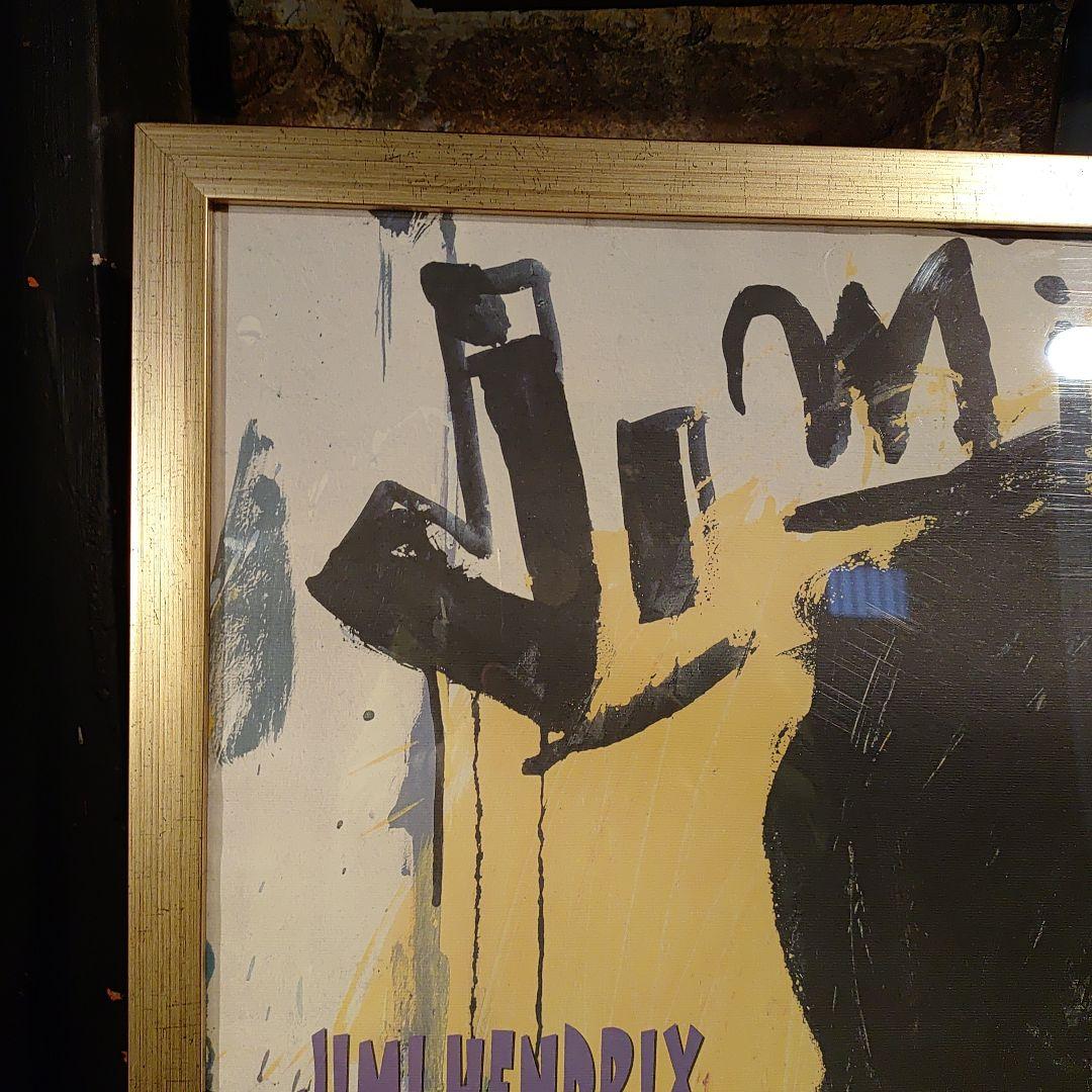 Jimi Hendrix ジミ・ヘンドリックス　ISSEI OGATA　ポスター