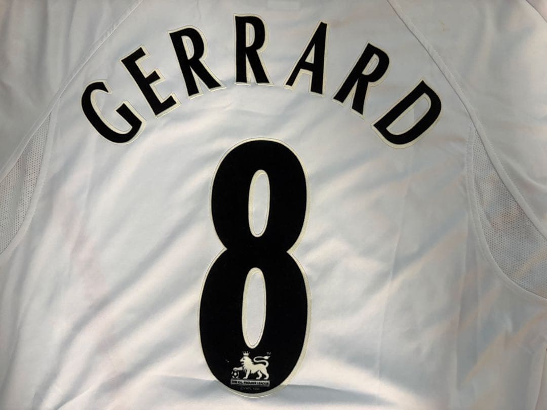 リバプール ジェラード8番 2005-06 AWAYユニフォーム【Reebok】 - メルカリ