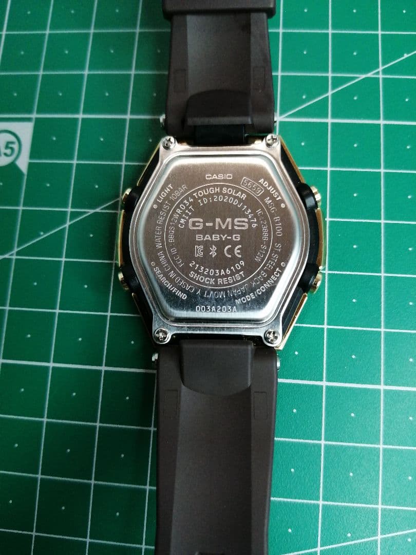 カシオ G-MS G-shock baby-g MSG-B100洗浄済 超美品