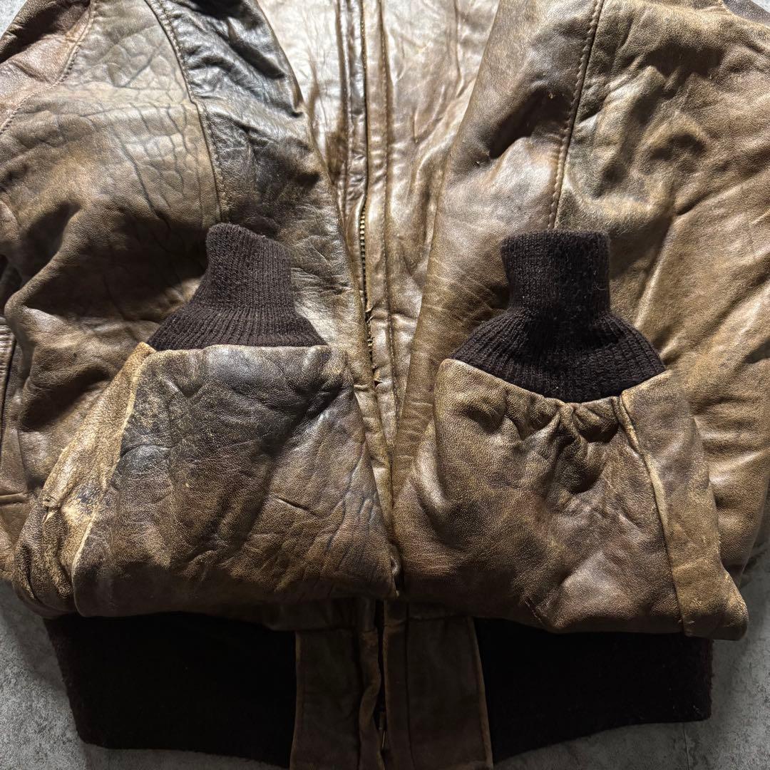 vintage Schott 3L A-2 フライトジャケット 短丈 USA製 - メルカリ