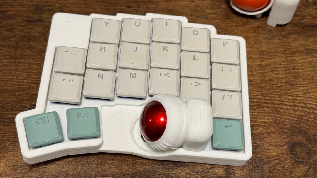 ワイヤレス分割キーボード roBa ロープロファイル - メルカリ