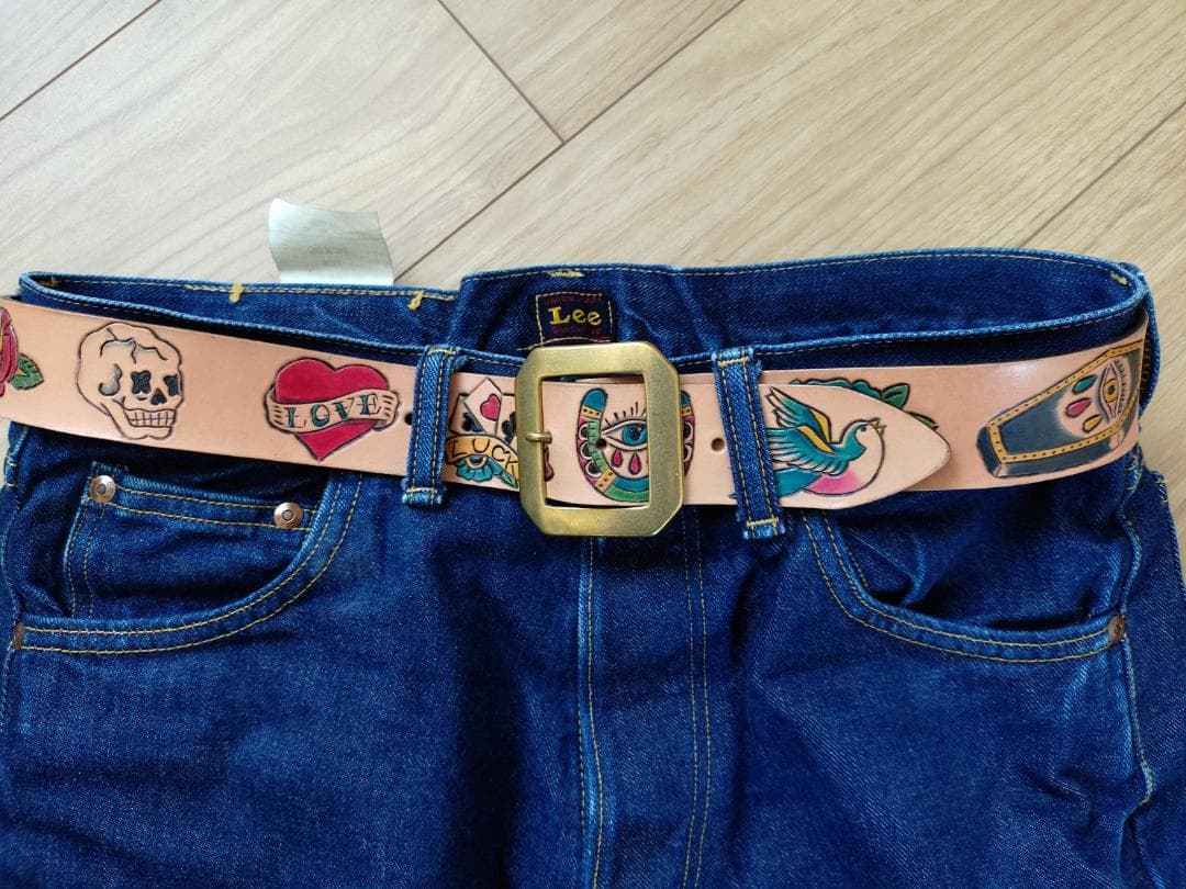 33インチ タトゥーデザインベルト オアグローリー ギャングスタービル