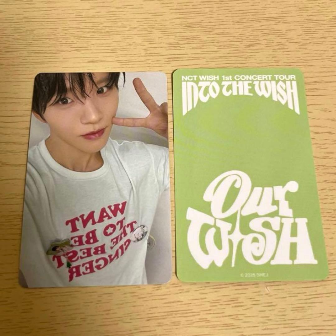 NCTWISH ジェヒ ツアーグッズ6000円以上購入特典トレカ 本日限定価格