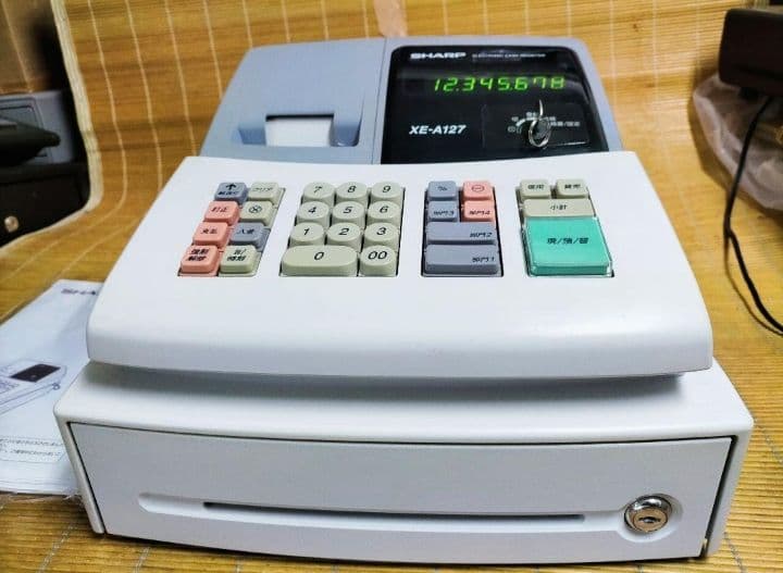 シャープレジスター XE-A127 簡単便利特殊 送料込 653111 - メルカリ