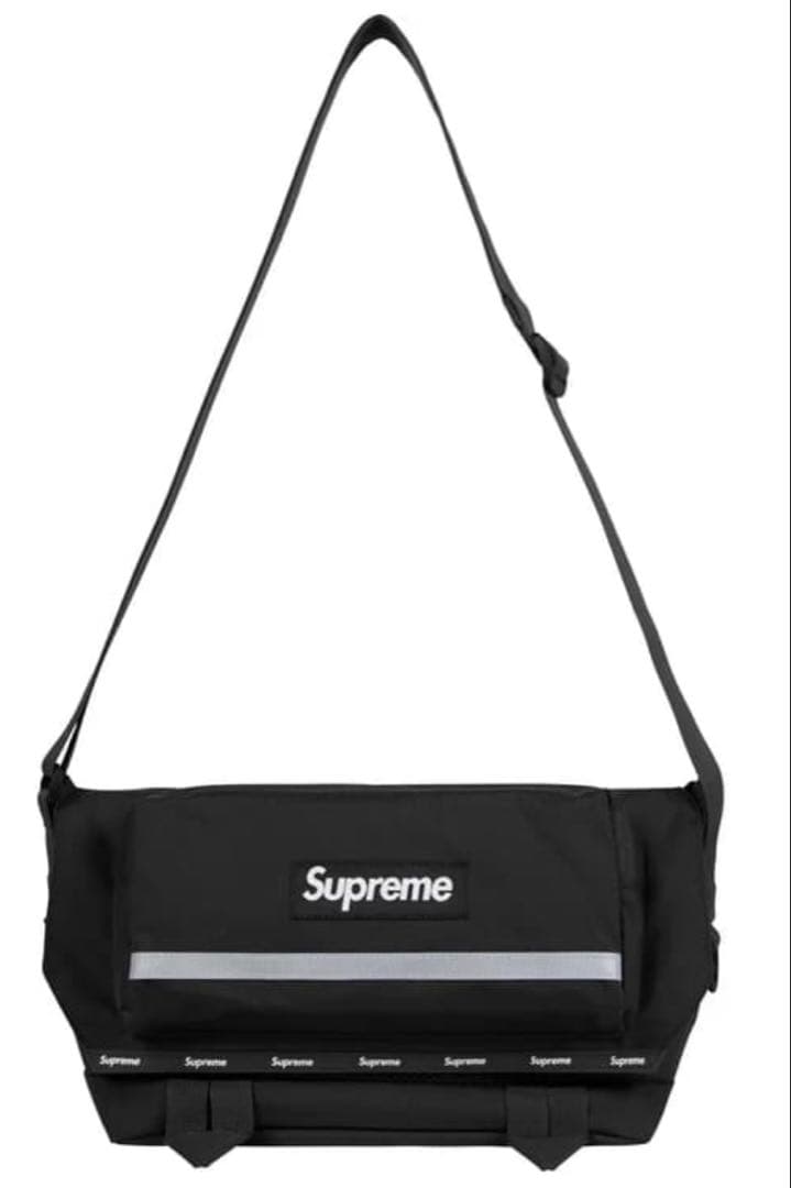 24fw supreme Messenger Bag 黒 シュプリーム Messenger Bag | Supreme 24fw