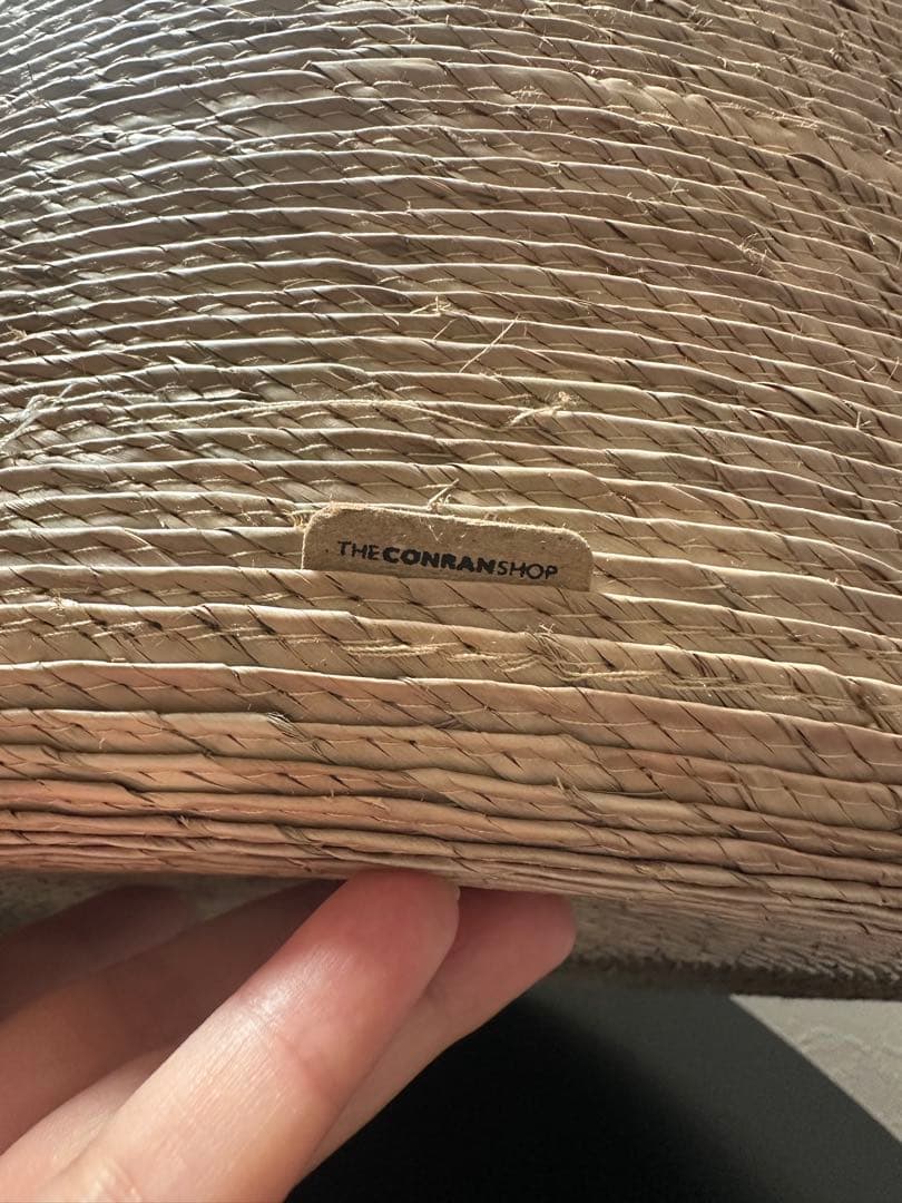 ザ コンランショップ STORAGE BASKET FLOPPY HANDLEの通販はau PAY