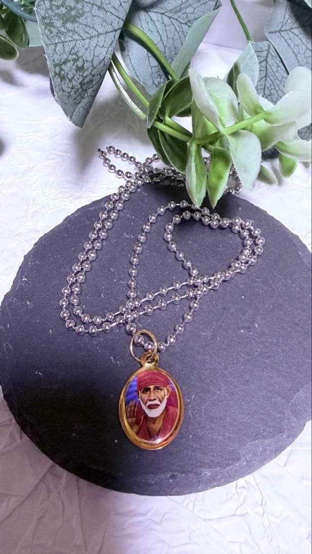 シルディ・サイババペンダント&クリシュナ神ペンダント 藤井風ネックレス