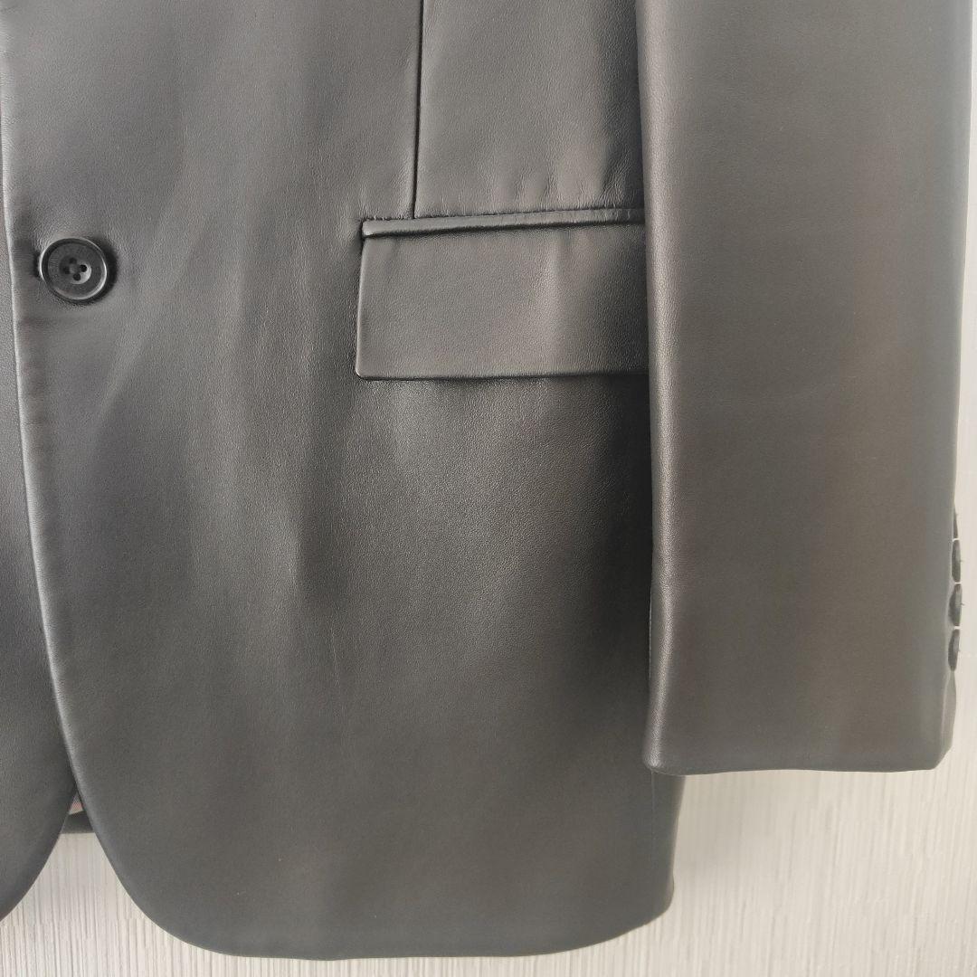 極美品）BURBERRYBLACKLABELラムジャケット専用袋付 - メルカリ