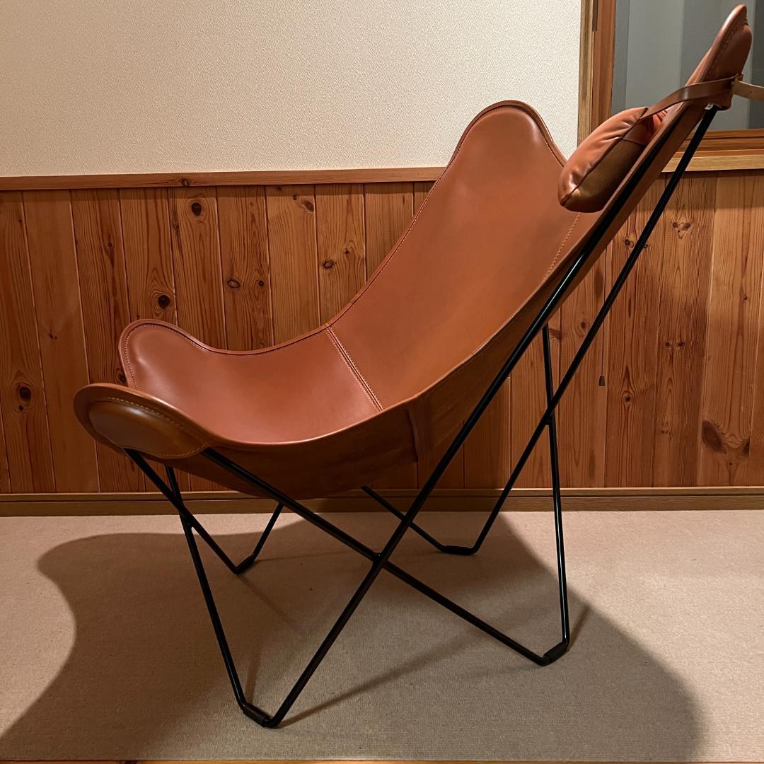 クエロ BKF バタフライチェア マリポサ ブラウン 本皮 CUERO（クエロ） BKF バタフライチェア マリポサ 正規品 本革 ラウンジ