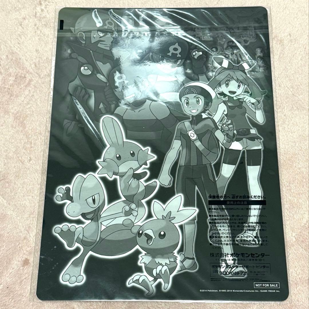 ポケモン オメガルビーアルファサファイア アートブック 下敷き セット