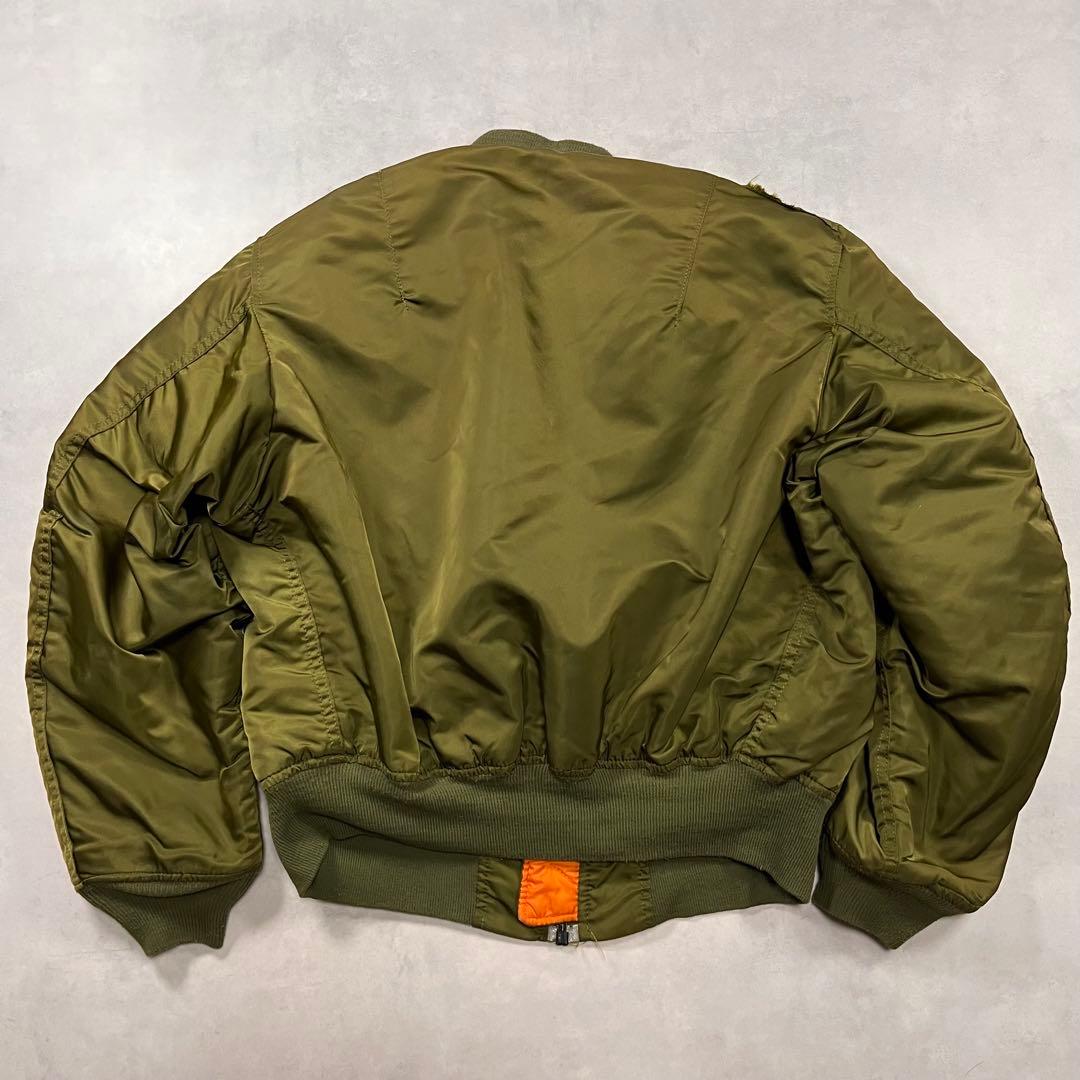 90s アルファインダストリーズ MA-1 usa カーキオリーブ 80s L - メルカリ