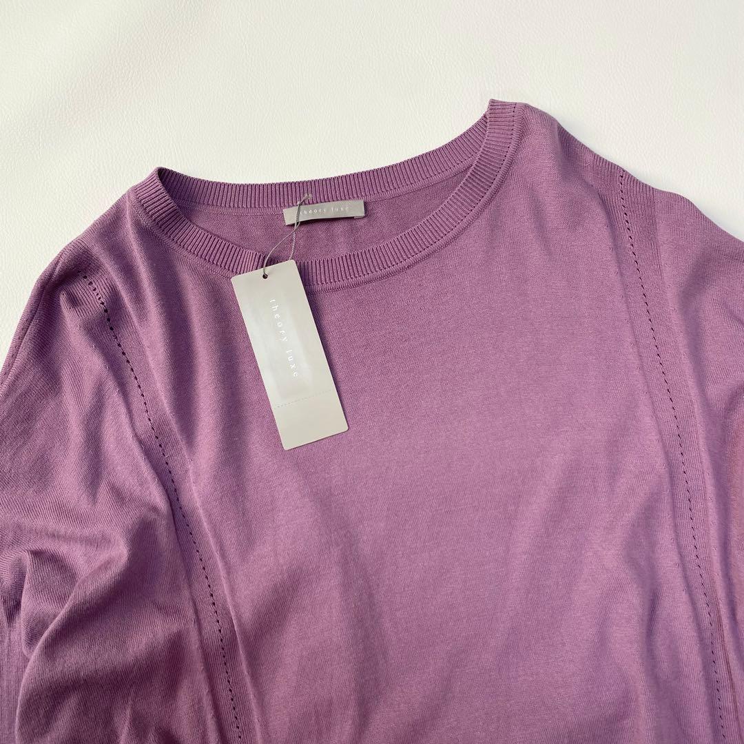 新品タグ付き✨ theory luxe クルーネックニット カットソー 2024
