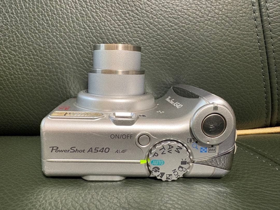 Canon powerShot A540 デジカメ 単三乾電池式 - メルカリ
