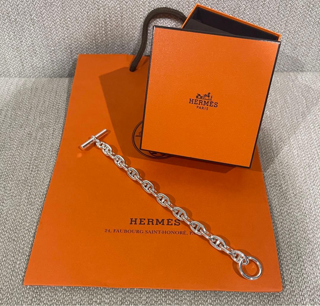 HERMES エルメス MM17 シェーヌダンクル ブレスレット エルメス ブレスレット シェーヌダンクル MM 17コマ | 東京銀座の
