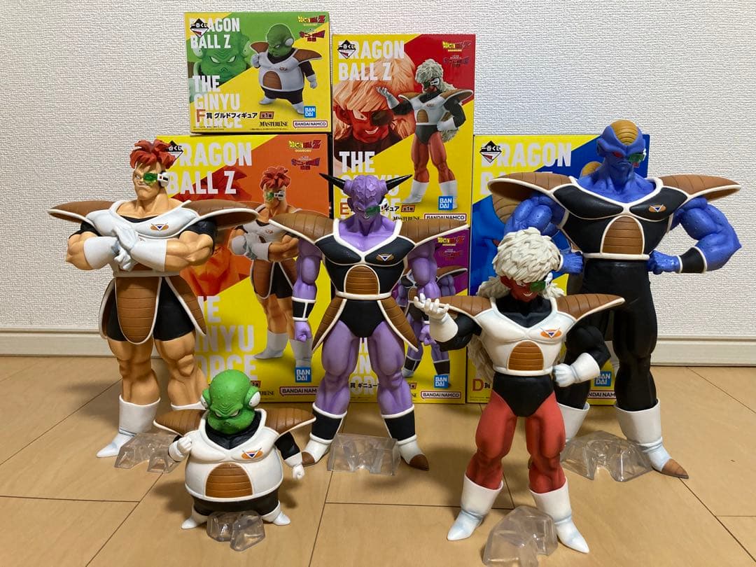 ギニュー特戦隊 一番くじ フィギュア - メルカリ