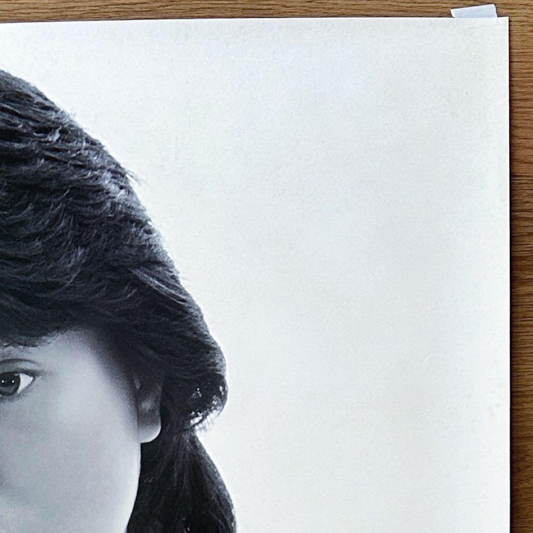 超希少・非売品】薬師丸ひろ子 テクニクス宣伝ポスター② B1 ○未使用