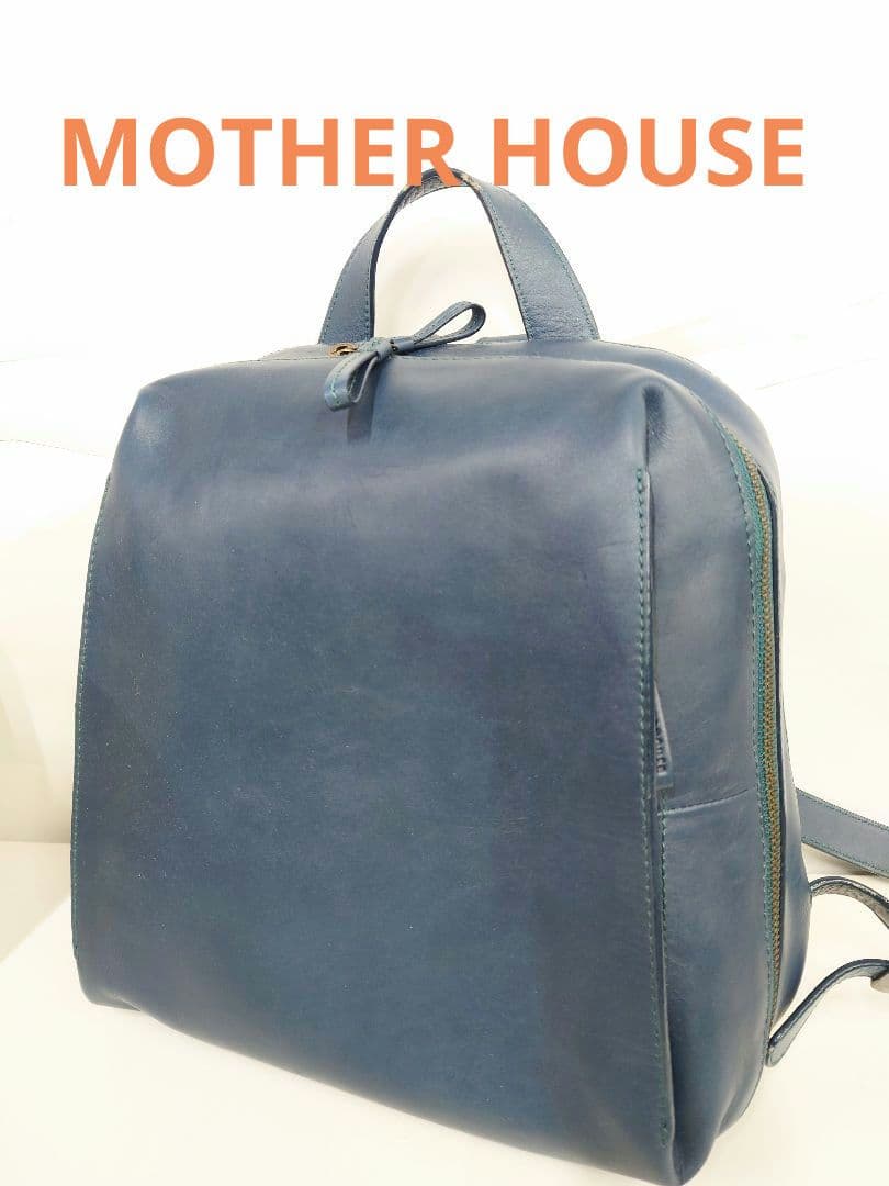 マザーハウス カゼマトウ M グリーニッシュブルー バックパック