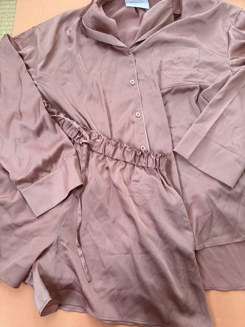 LESSERAFIM GELATO PIQUE ピンクパジャマ M ジェラート ピケ、初の韓国フラッグシップストアをオープン！ル