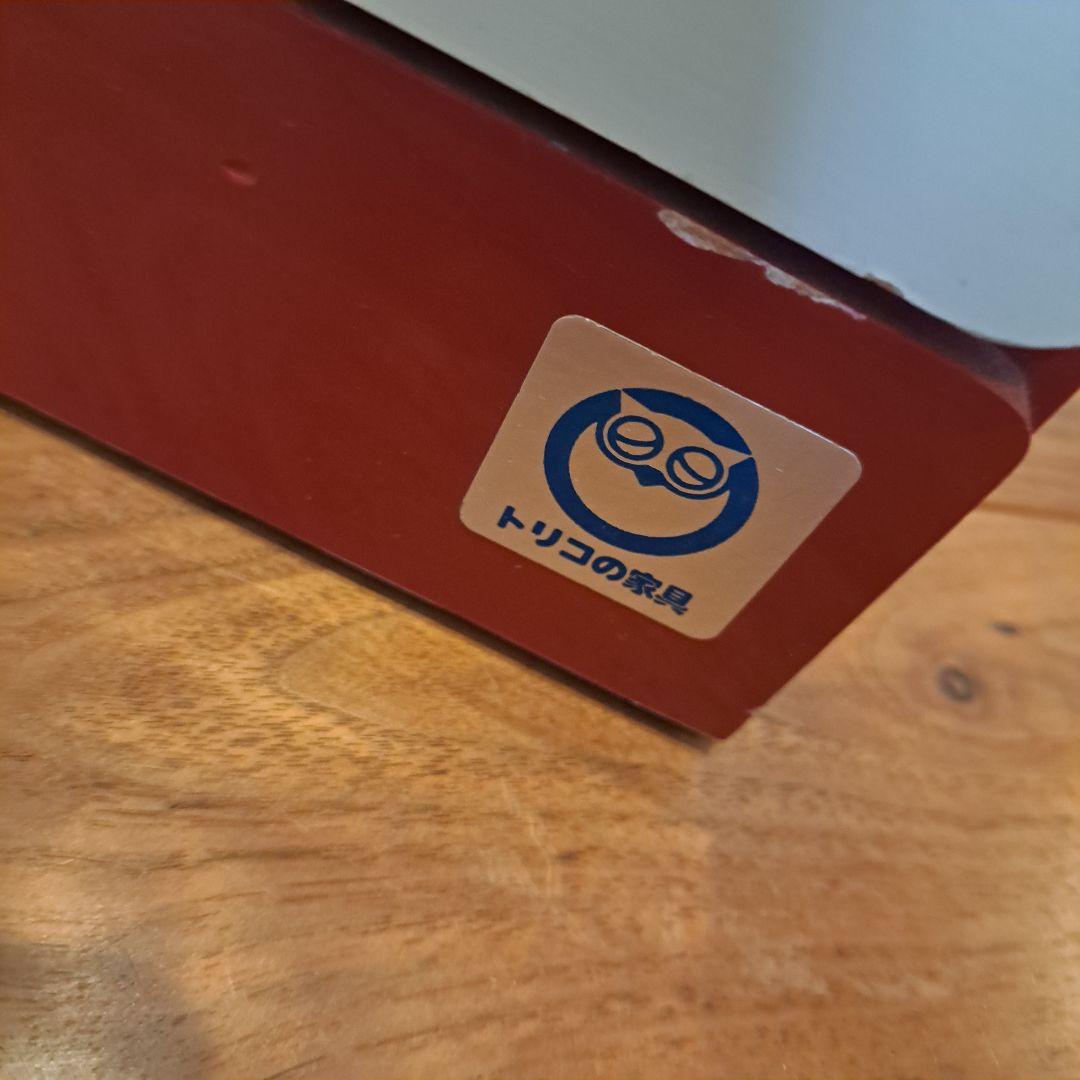 大幅値下げ スペースエイジ レトロ チェスト 赤 白 - メルカリ