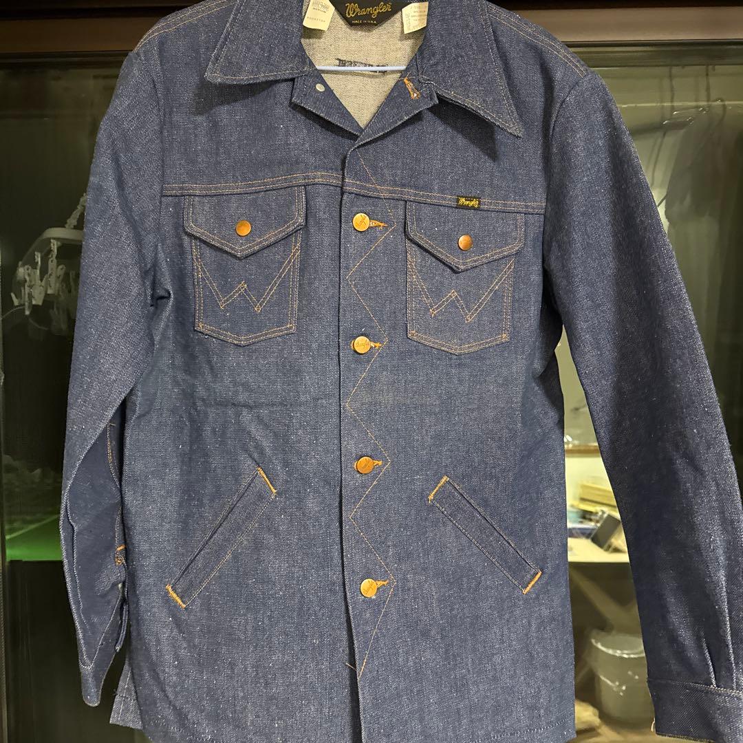 【デッドストック】70s Wrangler JS140NV デニムコート M fit=scale-down,w=1200