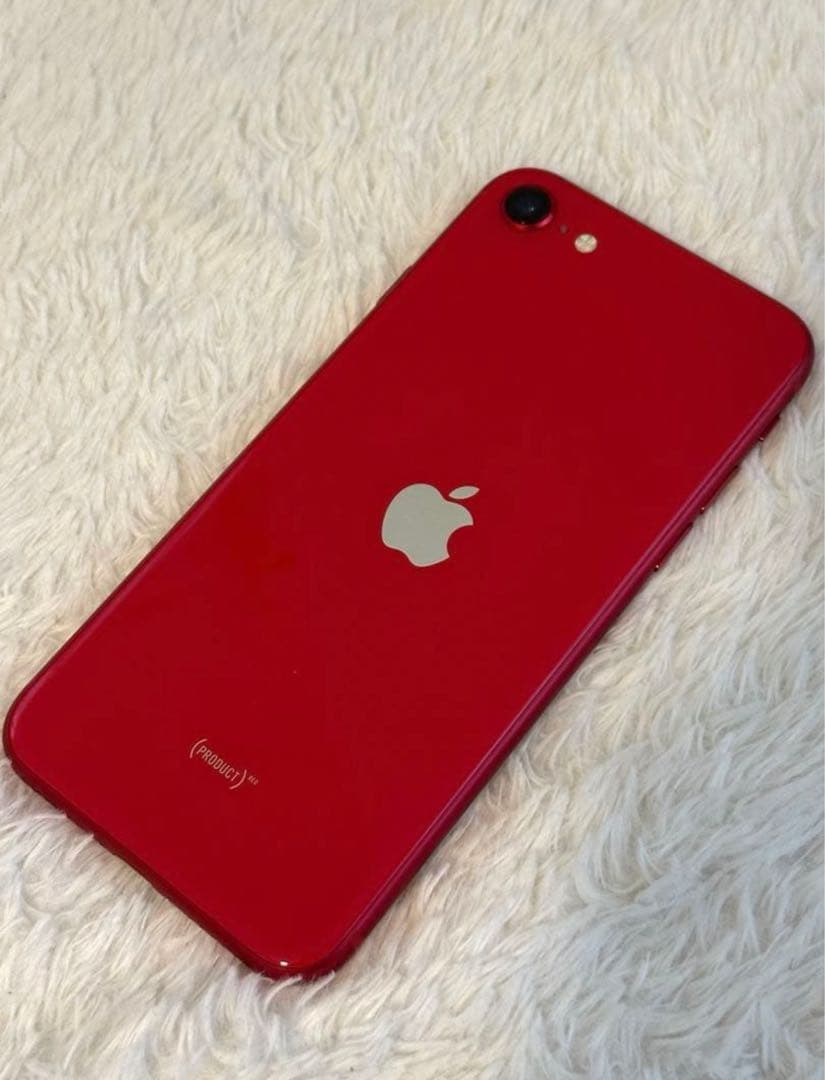 Apple iPhone SE (第2世代) レッド 本体SIMロックなし - メルカリ