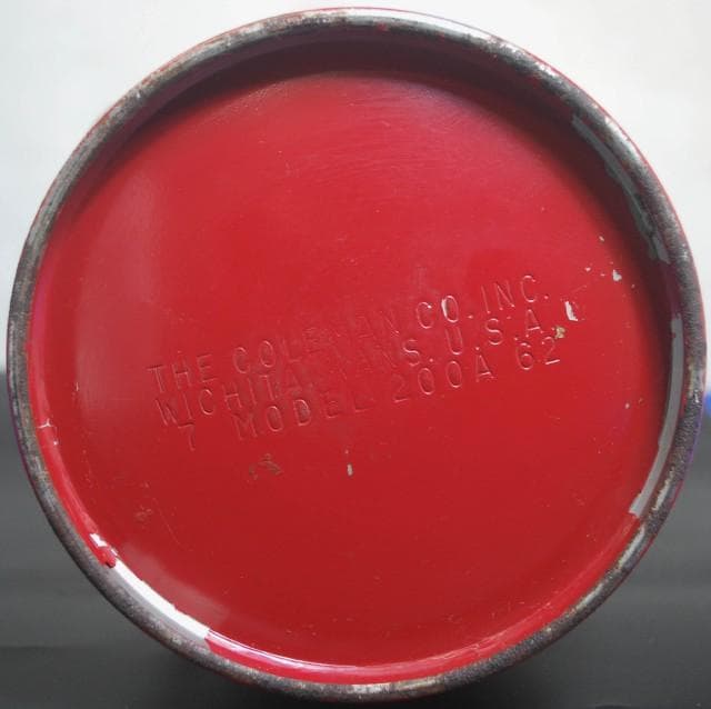 コールマン /200A 希少カラー・マルーン 1962年7月製【7260712