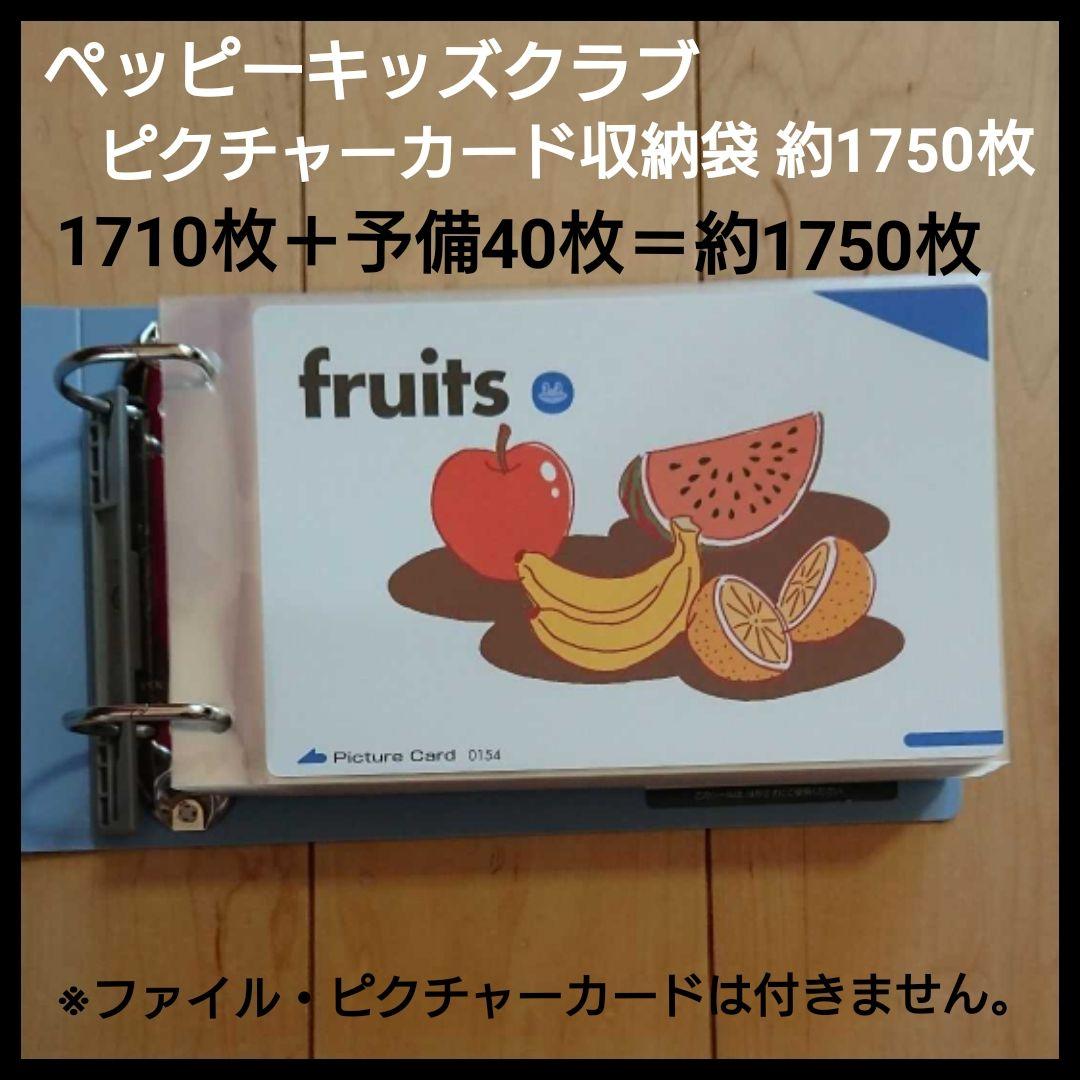 ペッピーキッズクラブ ピクチャーカード収納袋(特厚リフィル) 約1750枚セット ペッピーキッズクラブ ピクチャーカード収納袋(特厚リフィル) 約1750枚