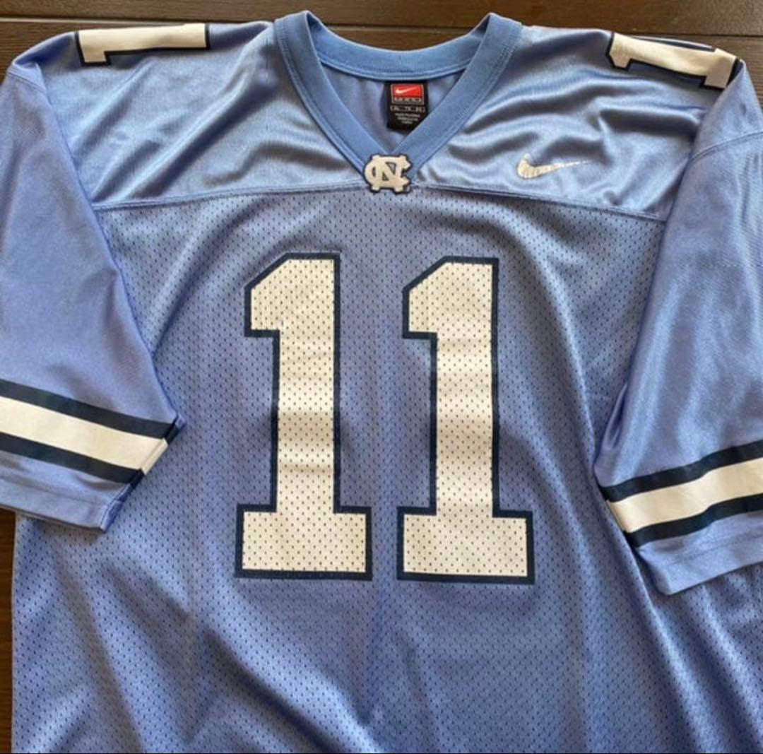 【美品】ノースカロライナ ゲームシャツ ビッグスカルゲームシャツ ノースカロライナブルー GS-001NCB | TOKYO