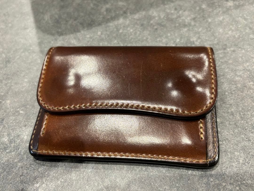 ワイルドスワンズ シェルコードバン タング マホガニー - メルカリ