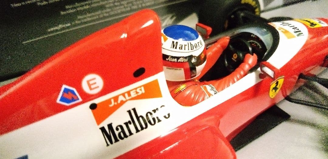 ミニチャンプス 1/18 F1 フェラーリ F93A J.アレジ - メルカリ