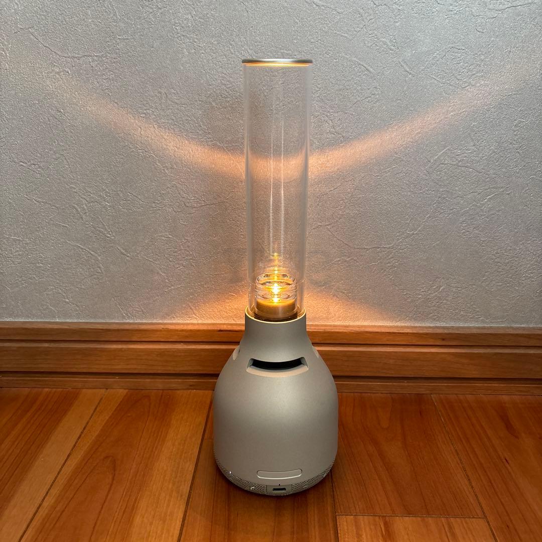 グラスサウンドスピーカー　LSPX-S3 有機ガラス管からクリアな音が広がるグラスサウンドスピーカー『LSPX