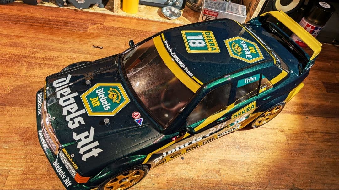 タミヤ　メルセデスベンツ190E Diebels Alt　BT-01フルセット