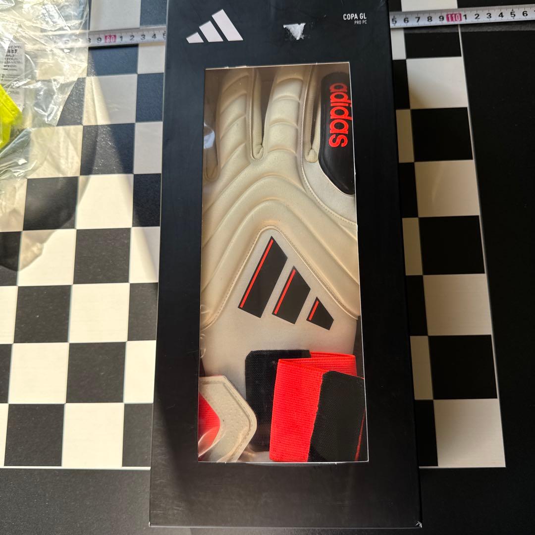 adidas COPA GL ゴールキーパーグローブ10.5 ADIDAS COPA GL LEAGUE IVORY/SOLAR RED/BLACK | 10 | IQ4011-10