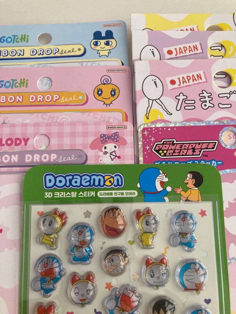 ボンボンドロップシール サンリオ ディズニー【正規品】おすそ分け50枚