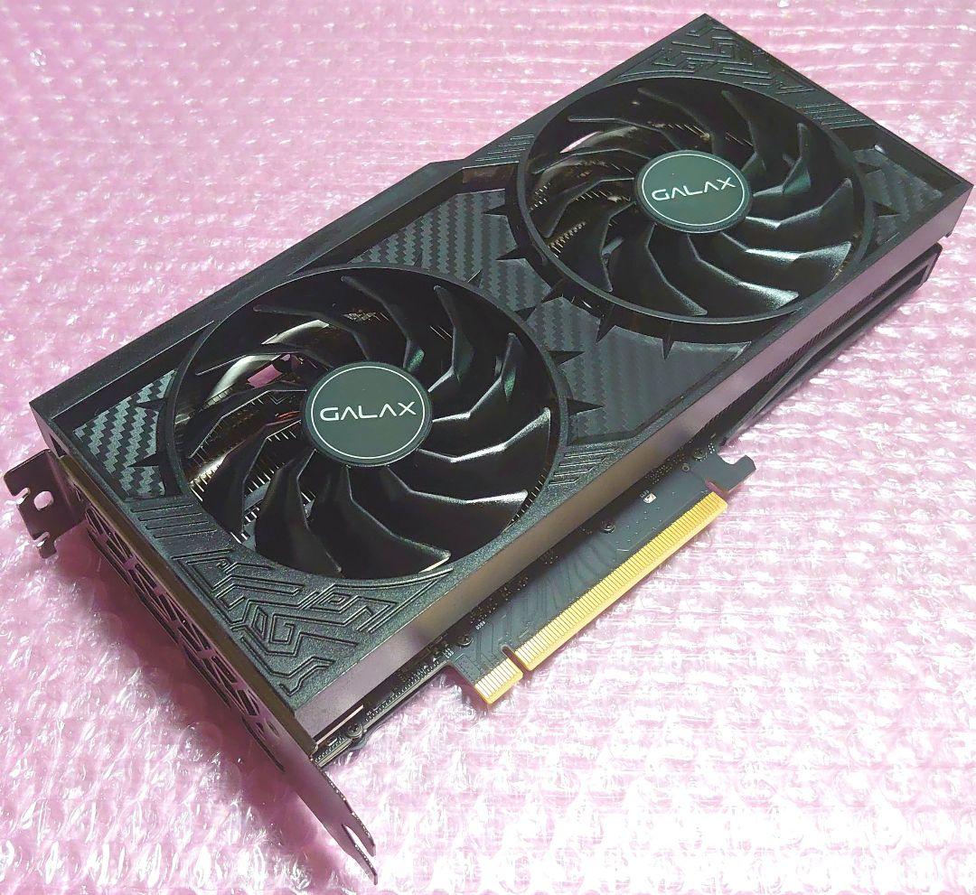 GALAXY GeForce RTX4060Ti 8GB GDDR6 正常動作品 GG-RTX4060Ti-E8GB/OC/DF | GG-RTX4060Ti-E8GB/OC/DF | 玄人志向