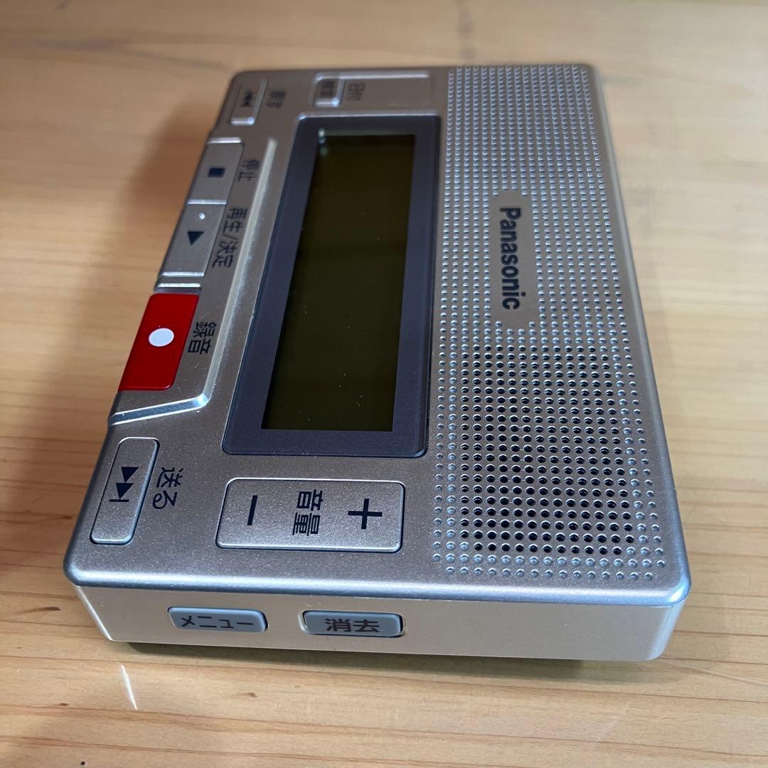 美品】パナソニック ICレコーダー 8GBシルバー RR-SR30-S - メルカリ