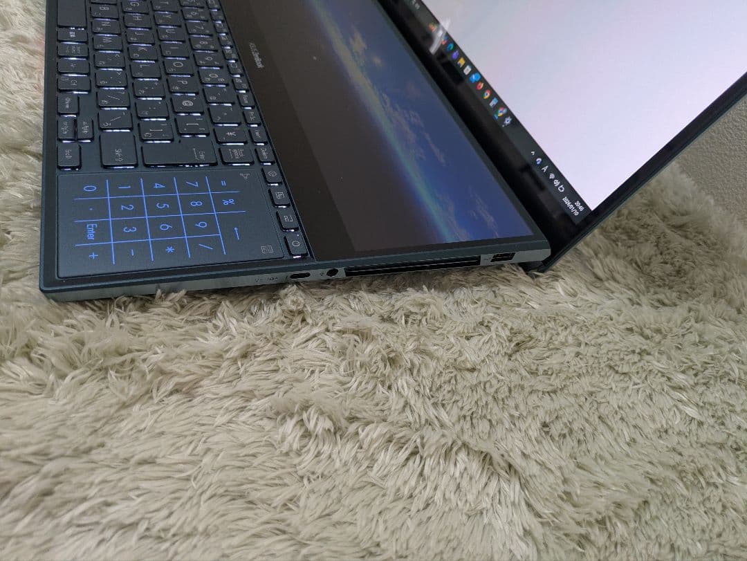 美品〉ZenBook Pro Duo ダークブルー UX581GV - メルカリ