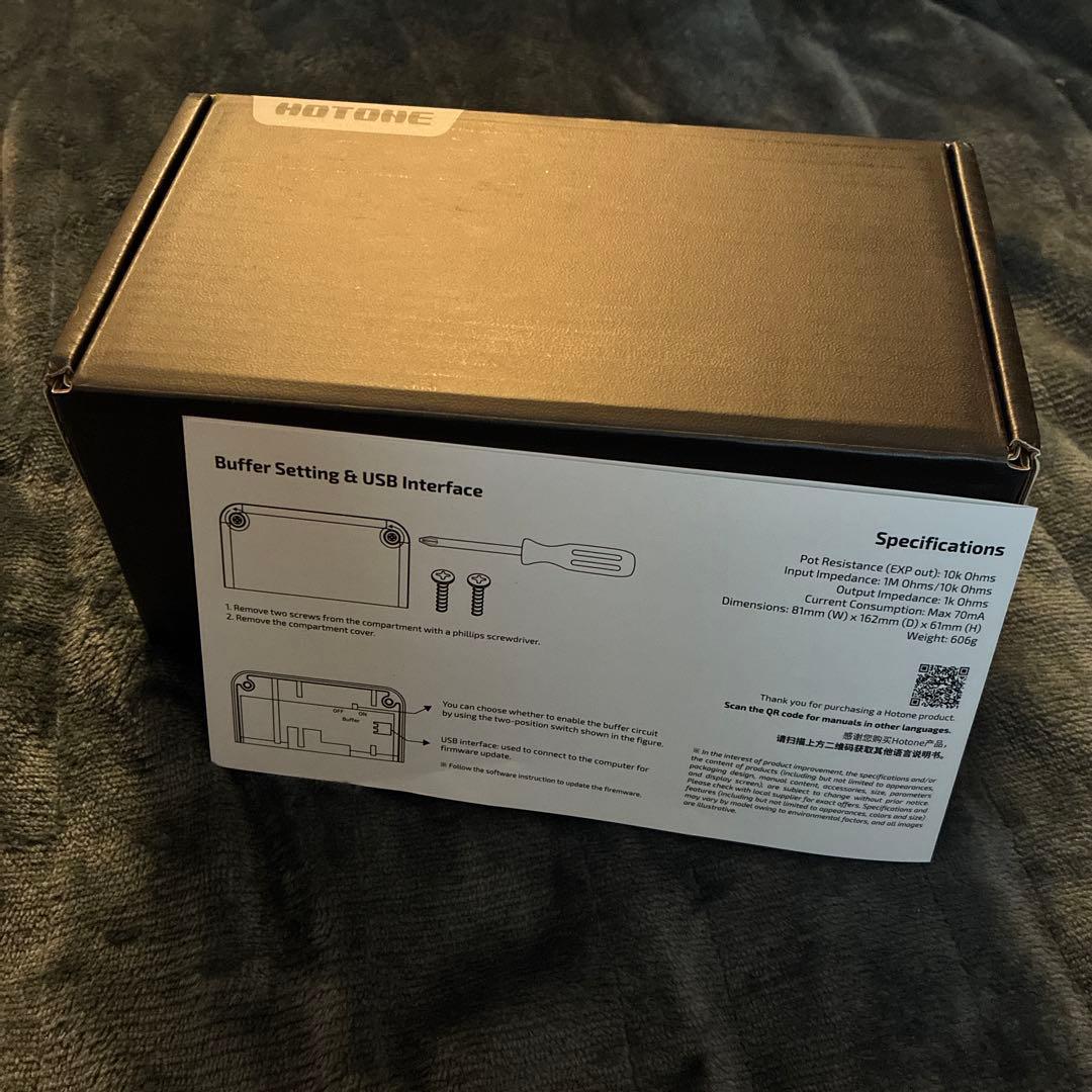 ギター HOTONE TUNER PRESS