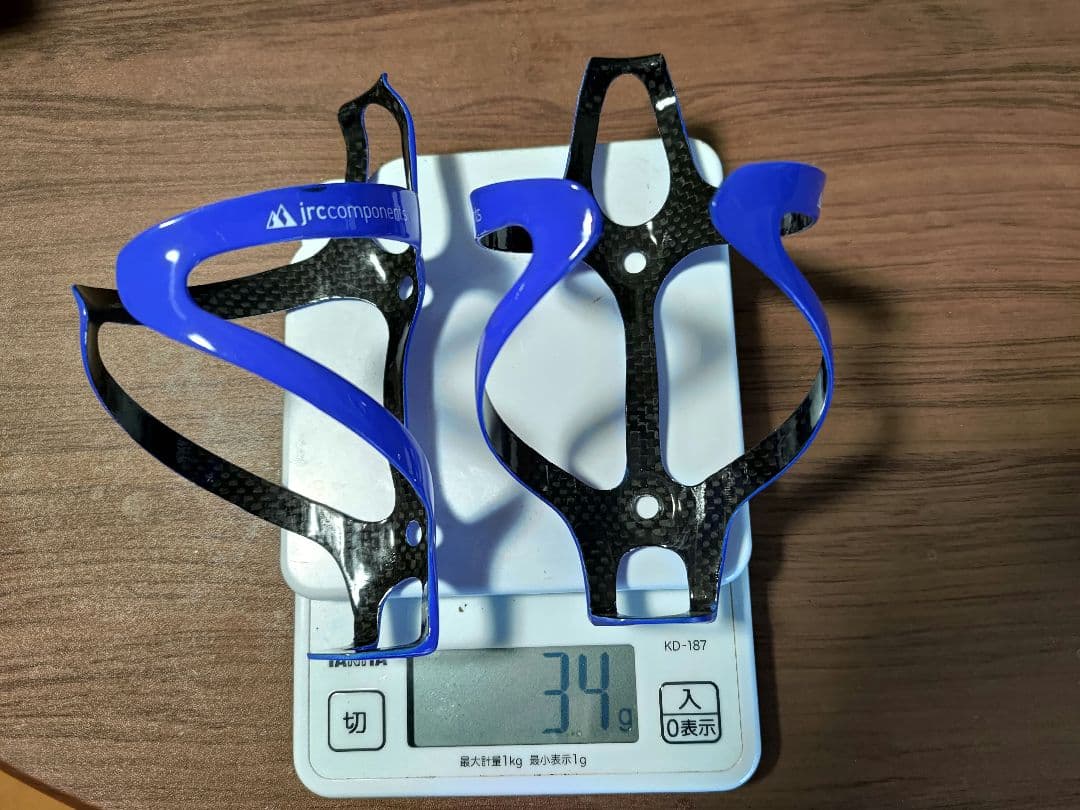 JRC Components ボトルケージ 青/黒 17g（値下げしました2） KhodaaBloomボトルケージ2 - KhodaaBloom
