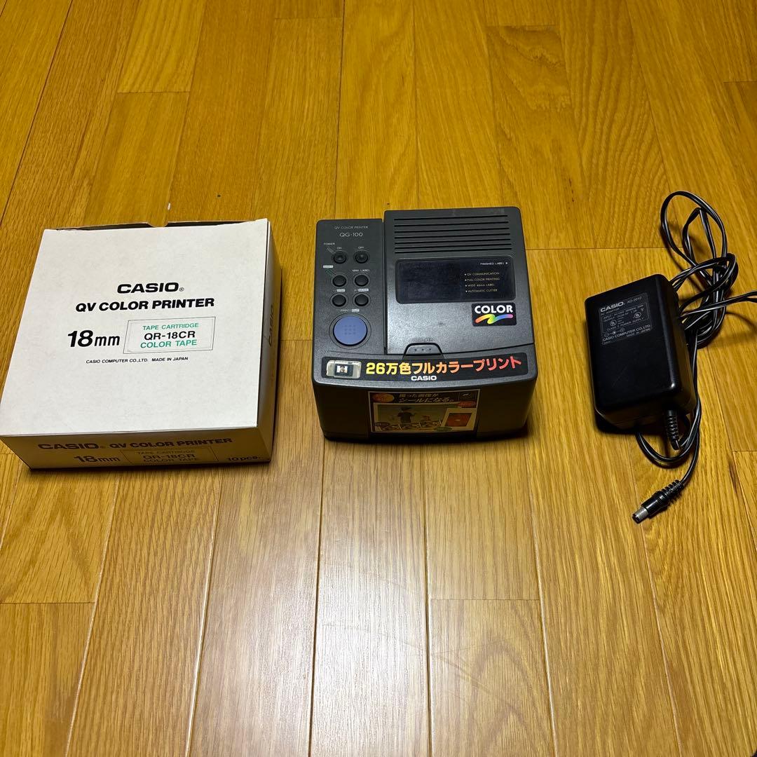 CASIO QG-100 カラーラベルプリンター - メルカリ