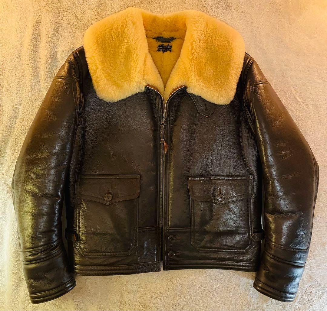 旧リアルマッコイズ BuAero US NAVY M-445A 無地 38 美品 - メルカリ