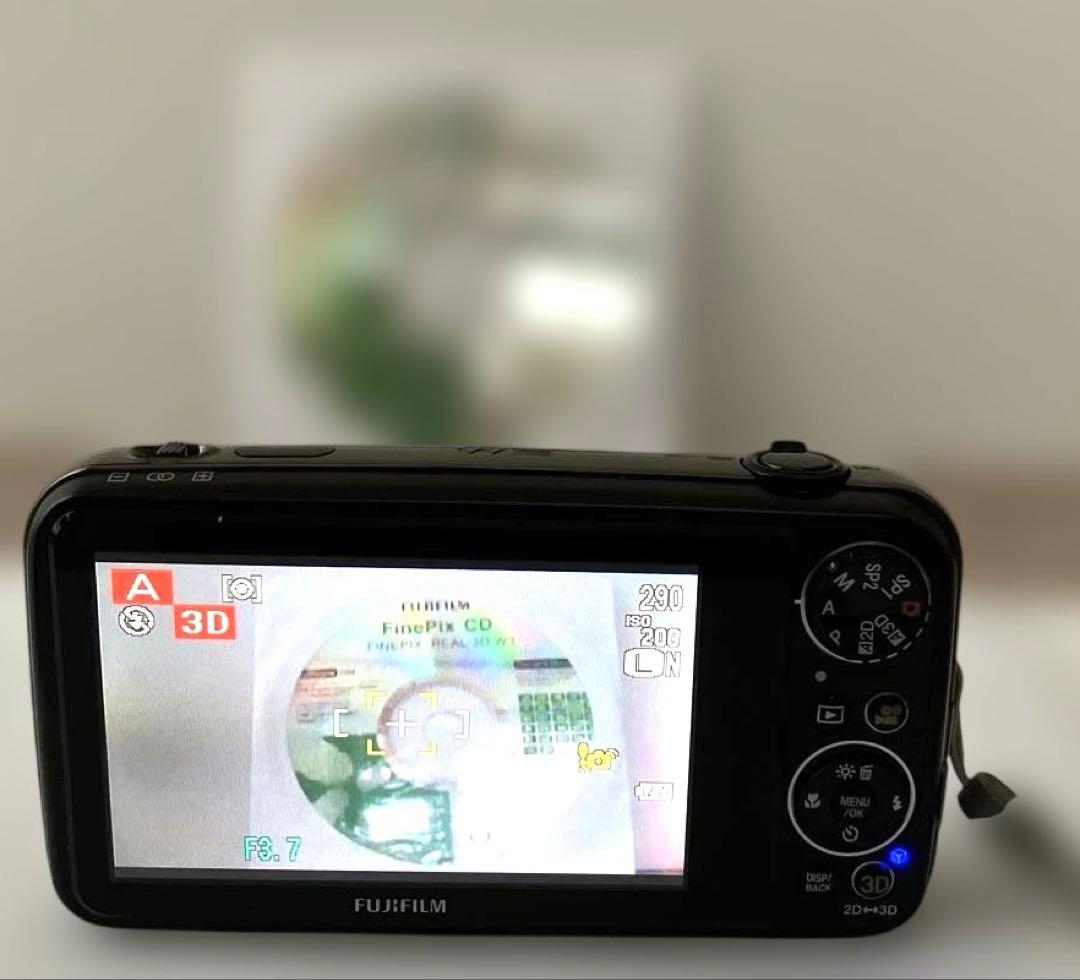 FUJIFILM FINEPIX REAL 3D W3 ブラック - メルカリ