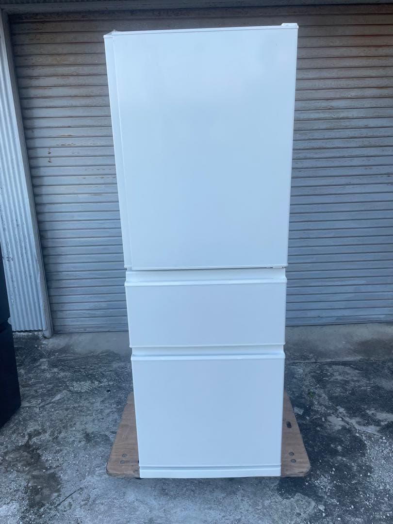 【2025年製】三菱 冷蔵庫 3ドア MR-C33K-W 330L 三菱電機 冷蔵庫 330L 右開き 3ドア 幅60cm 2段チルド フリーアクセス
