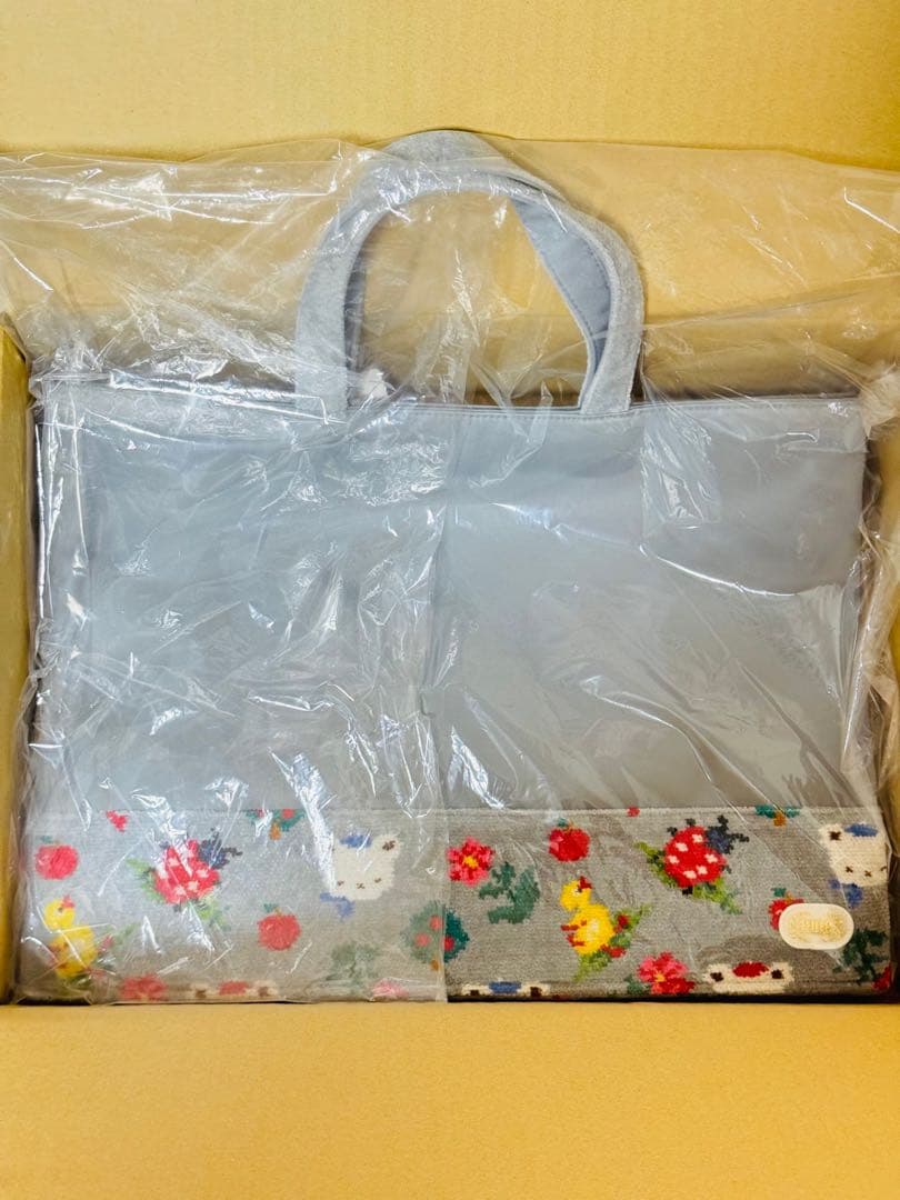 familiar x FEILER コラボ レッスンバックトート