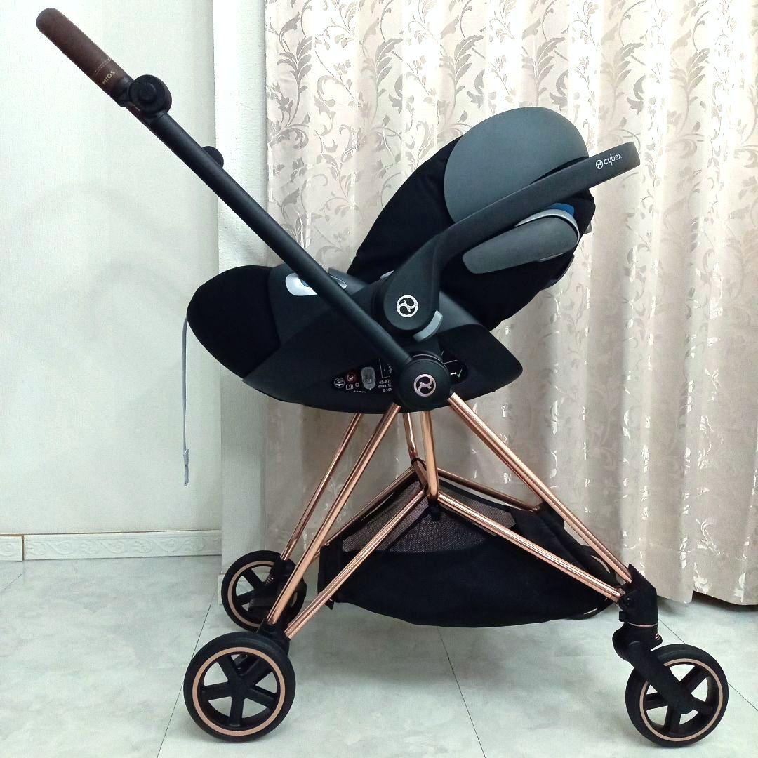 極美品♡【cybex】クラウドZ i-size＆フレーム《トラベルシステム》