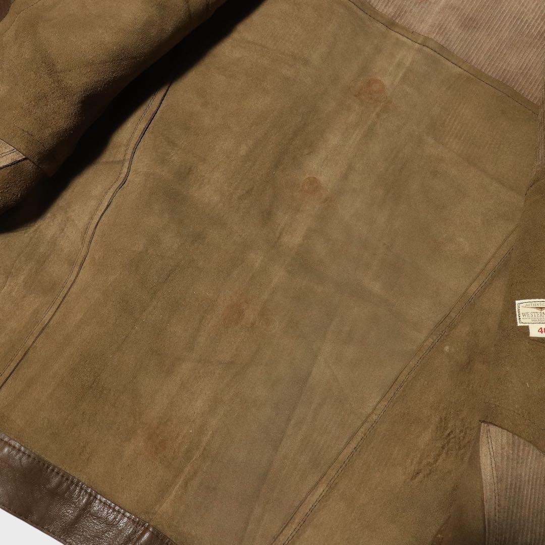 初期☆WAREHOUSE☆50s 3rd レザージャケット☆トラッカージャケット