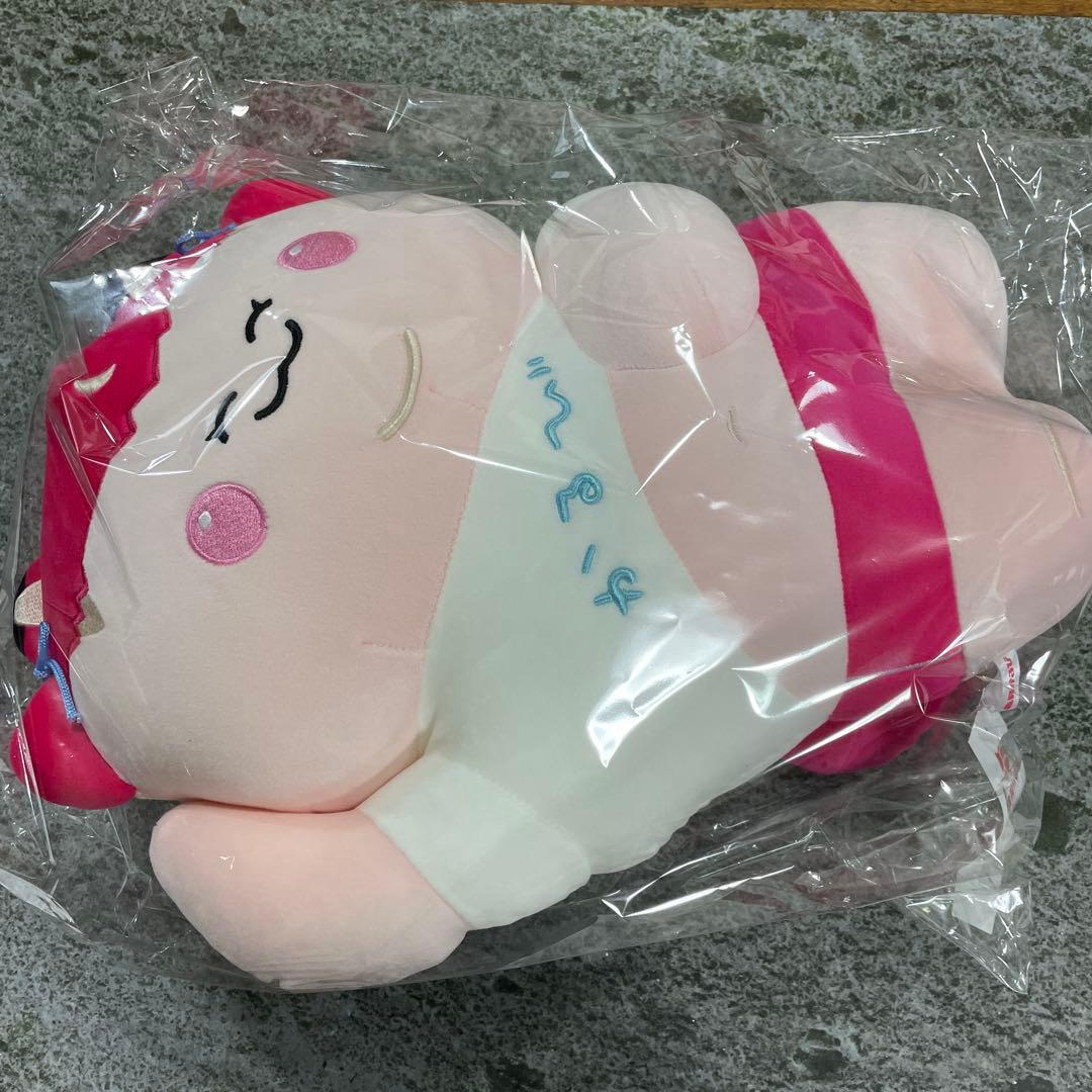 デブかるびぬいぐるみ（寝） 赤見かるび